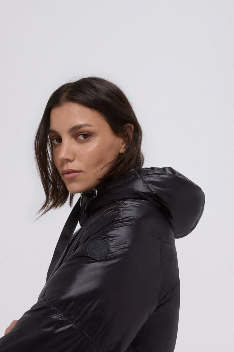 Cortefiel Parka corta capucha