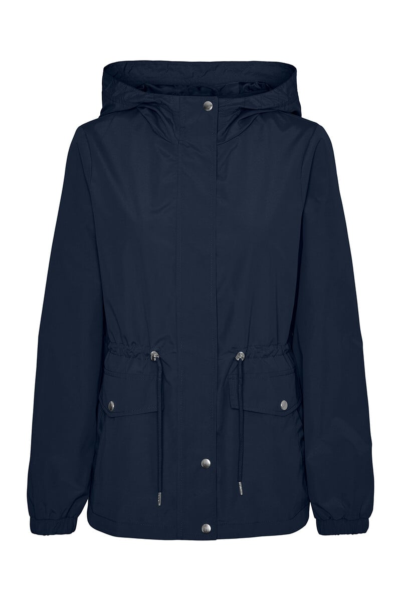 Cortefiel Parka corta con capucha