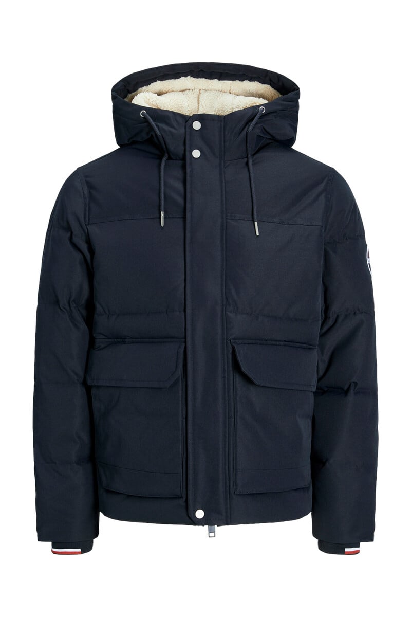 Cortefiel Parka corta con capucha