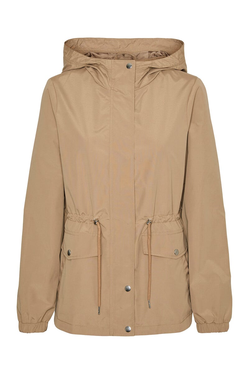 Cortefiel Parka corta con capucha