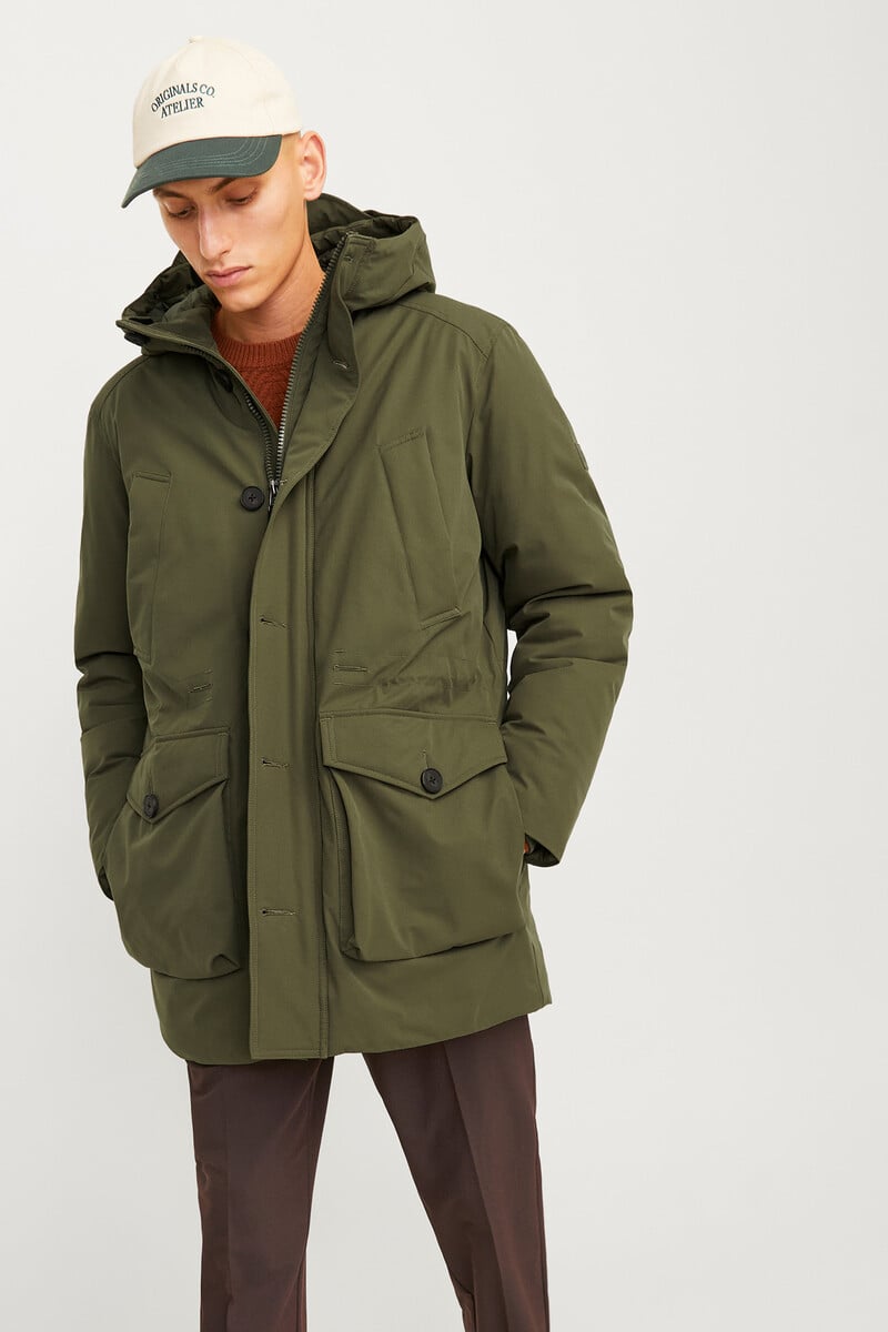 Cortefiel Parka Forrada Capucha