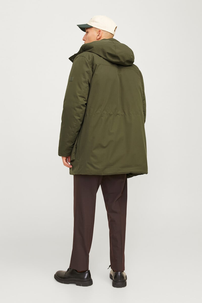 Cortefiel Parka Forrada Capucha