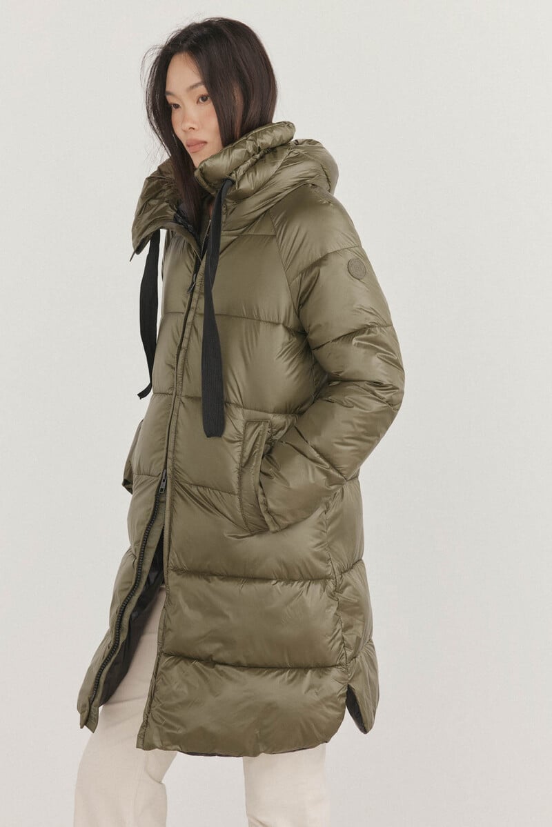 Cortefiel Parka Larga Capucha