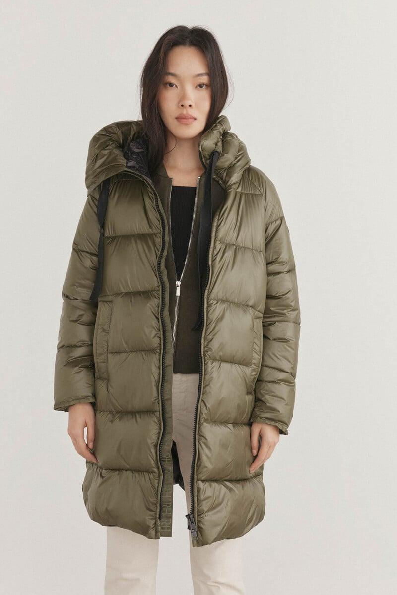 Cortefiel Parka Larga Capucha