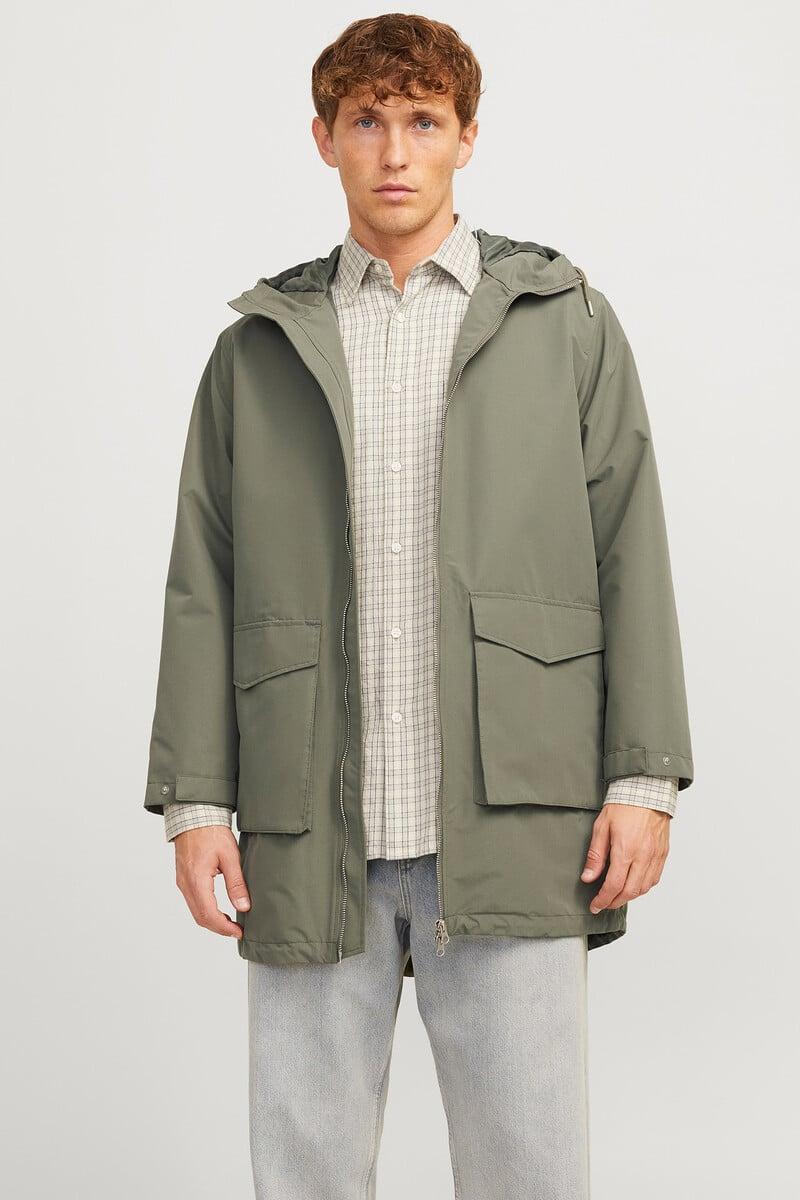 Cortefiel Parka ligera con capucha