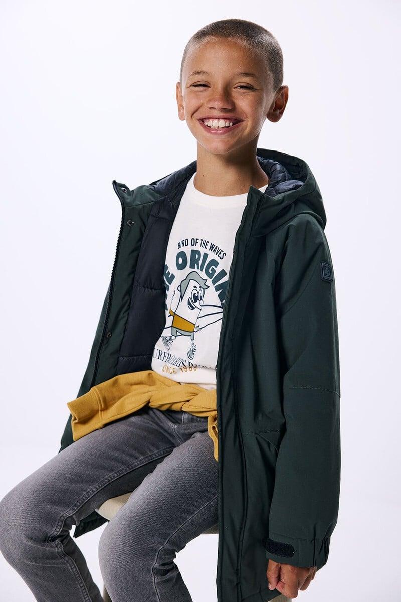 Cortefiel Parka Nylon Niño