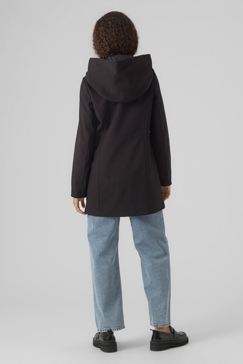 Cortefiel Parka Resistente Al Agua Con Capucha