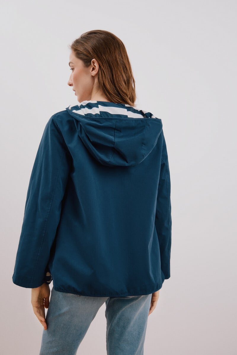 Cortefiel Parka Reversible Waterrepelent