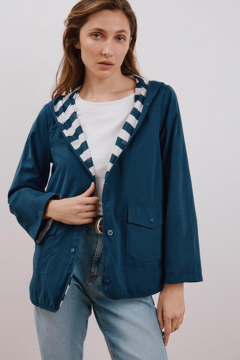 Cortefiel Parka reversible waterrepelent