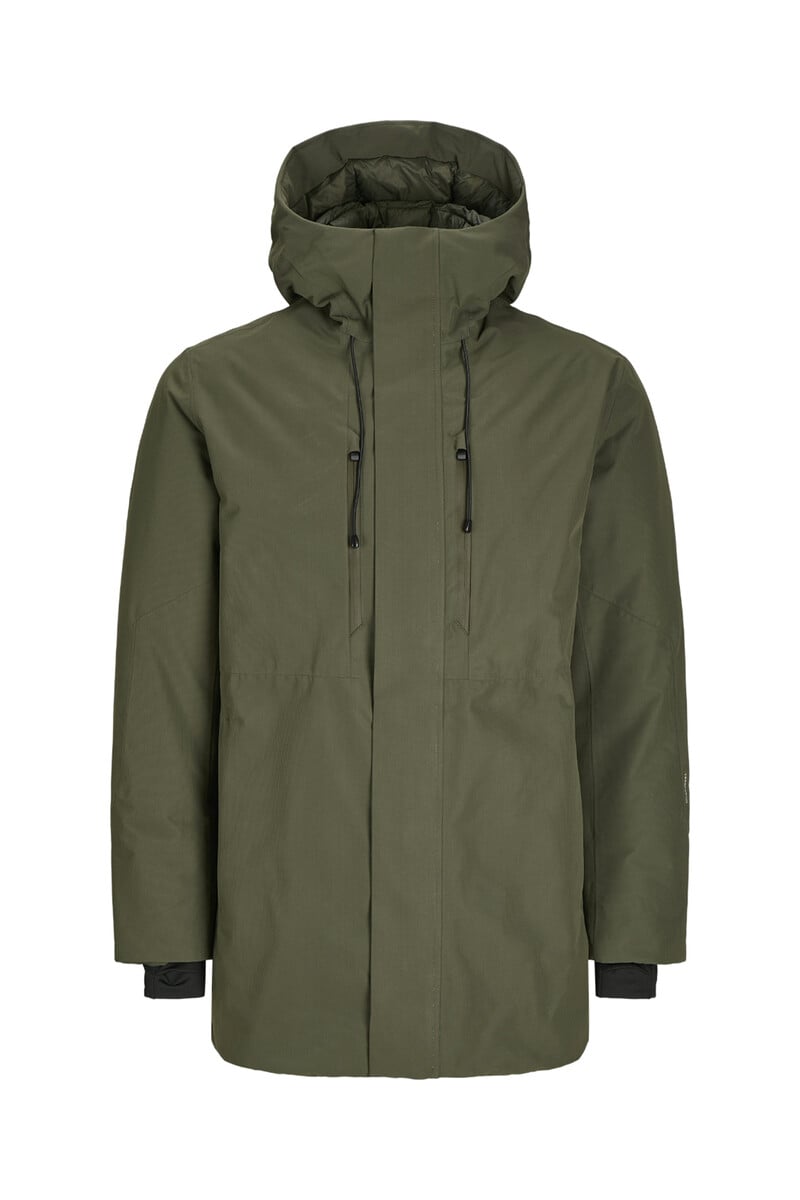 Cortefiel Parka tejido técnico