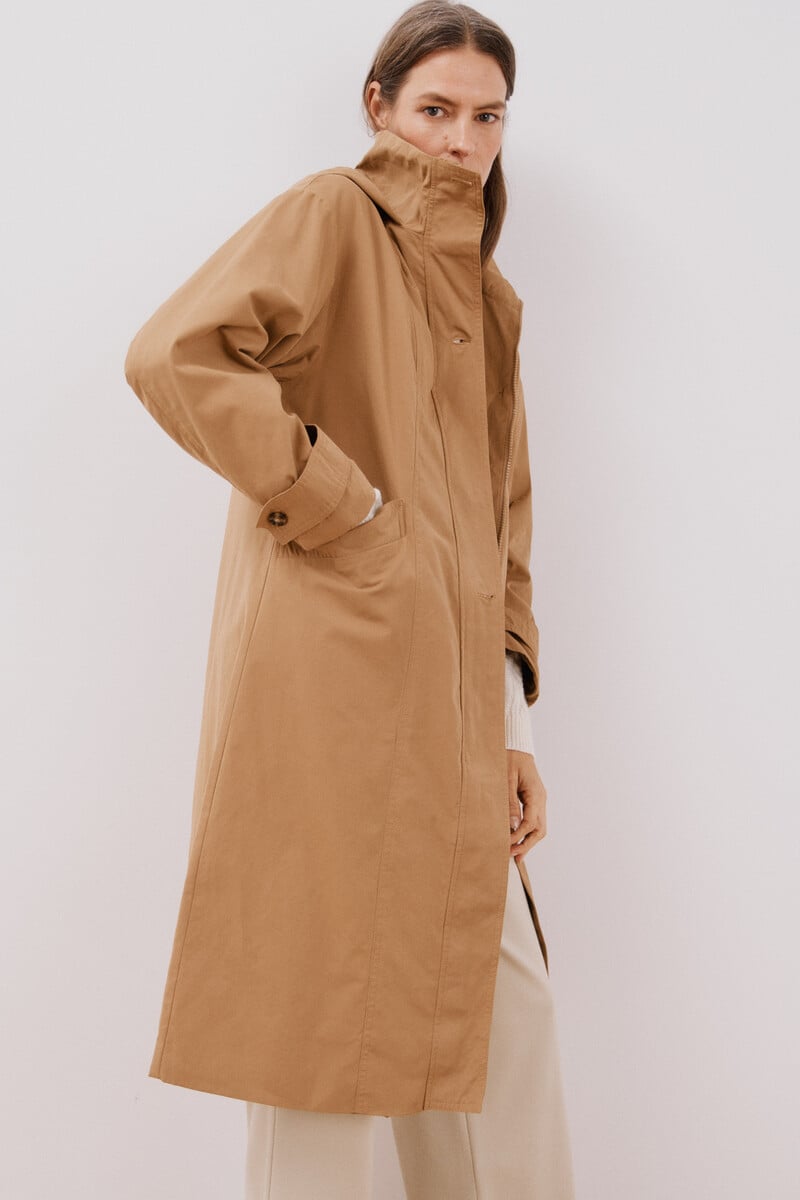 Cortefiel Parka tejido waterrepelent