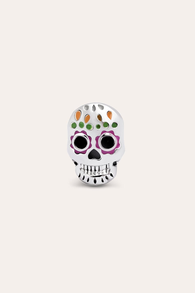 Cortefiel Pendiente Suelto Catrina Plata