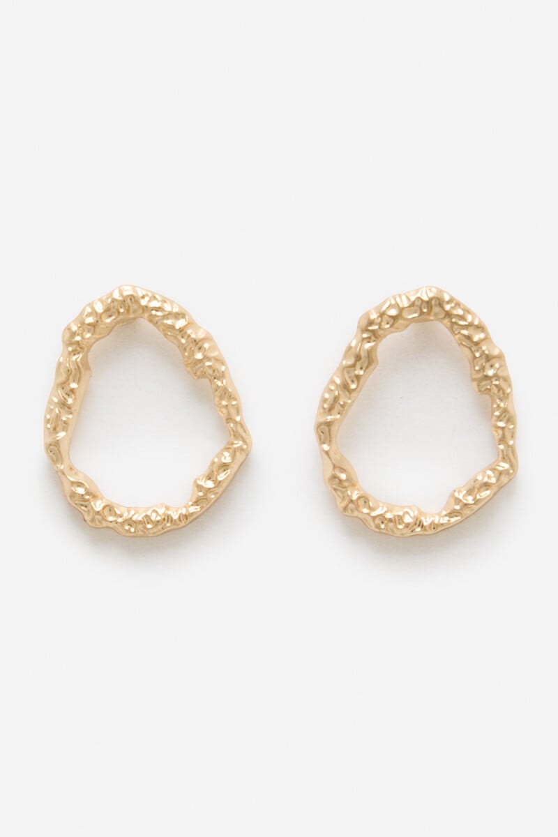 Cortefiel Pendientes Aro Frontal