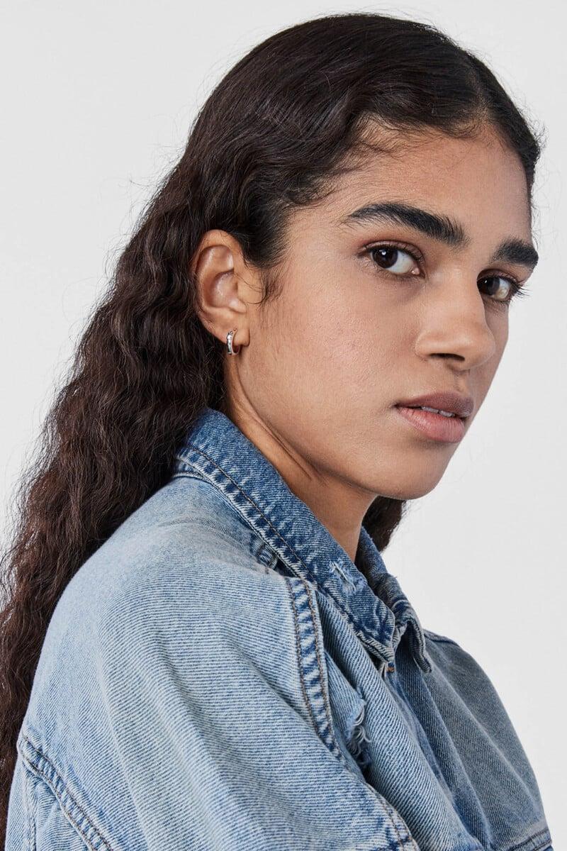 Cortefiel Pendientes Aro Oso De Plata TOUS Basics