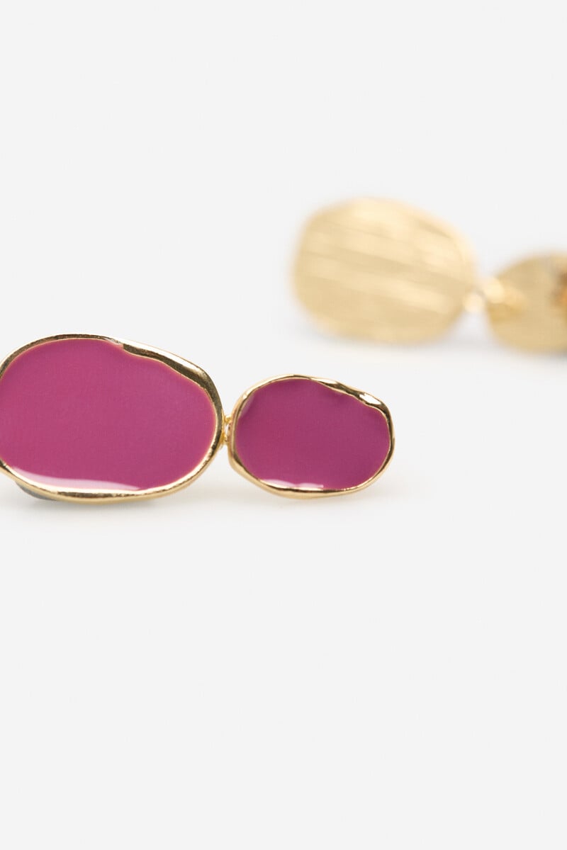 Cortefiel Pendientes Esmaltados