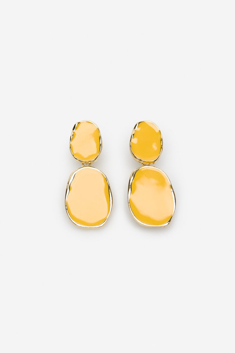 Cortefiel Pendientes esmaltados