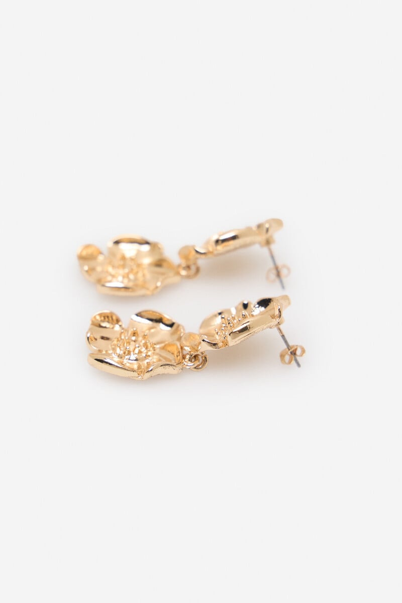 Cortefiel Pendientes Flor Doble