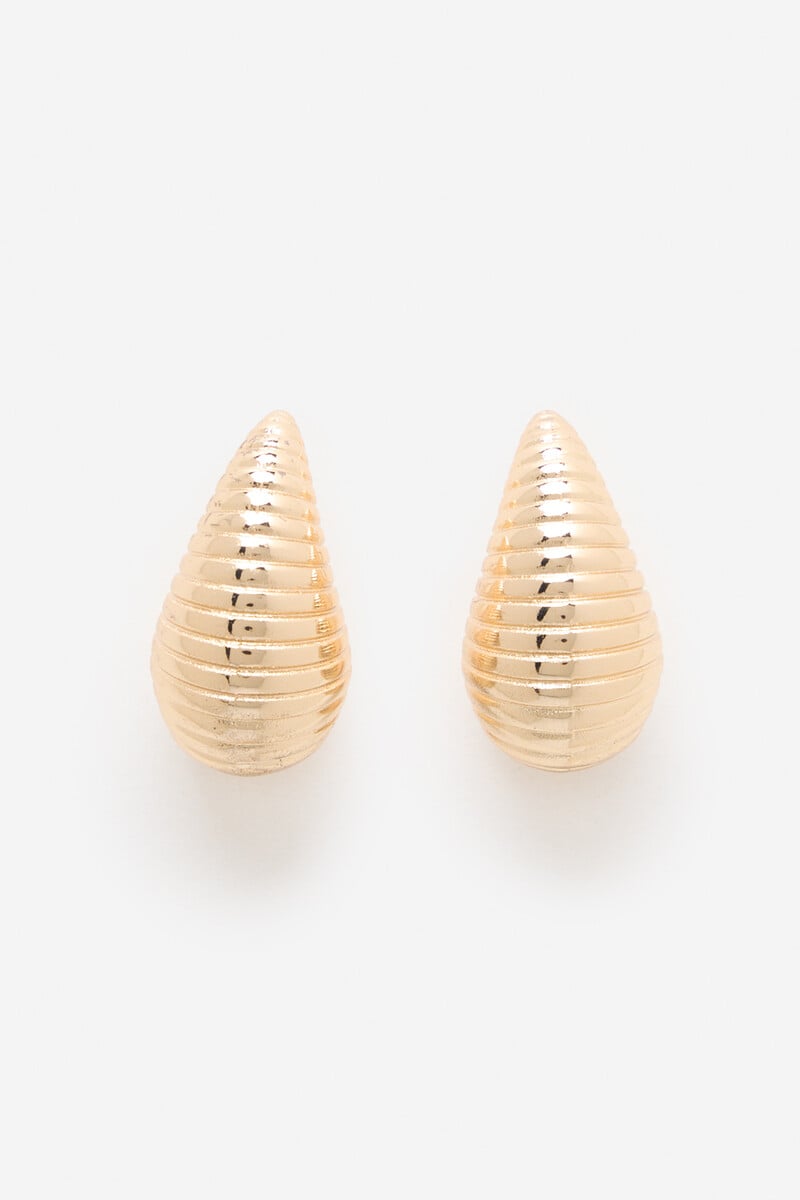 Cortefiel Pendientes gota relieve