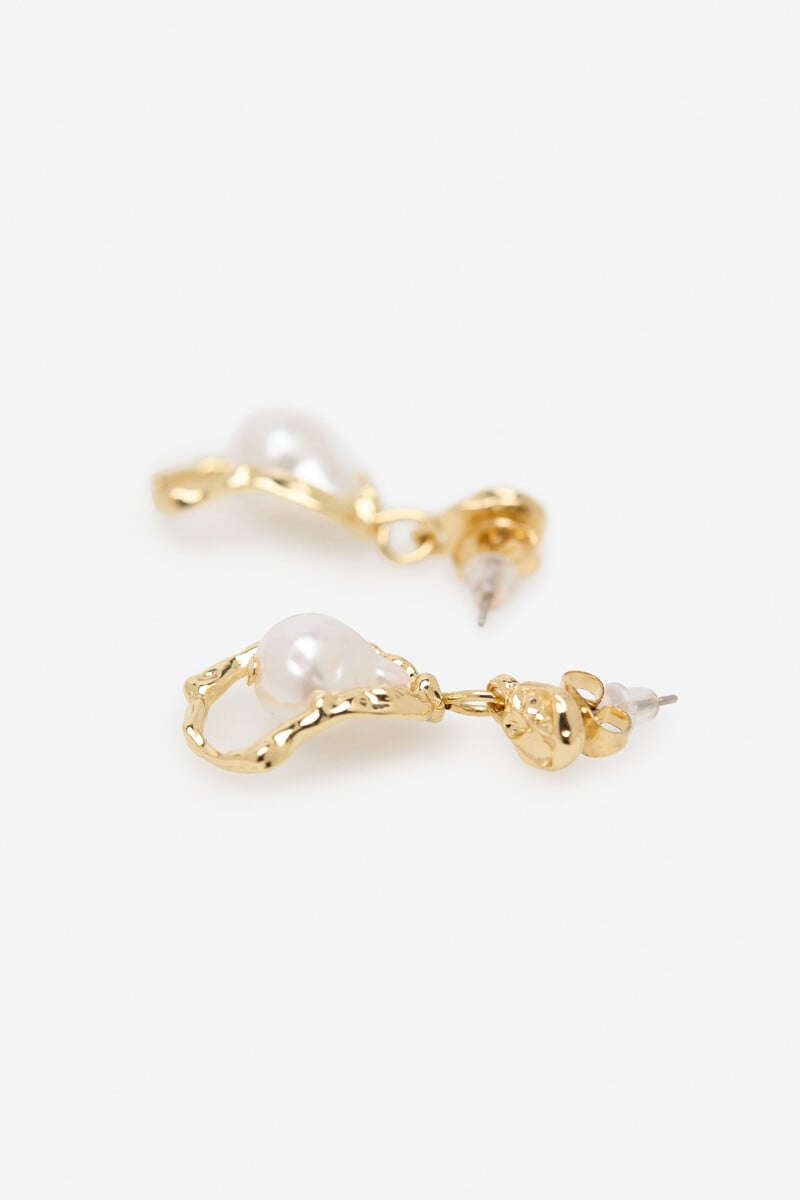 Cortefiel Pendientes Ostra