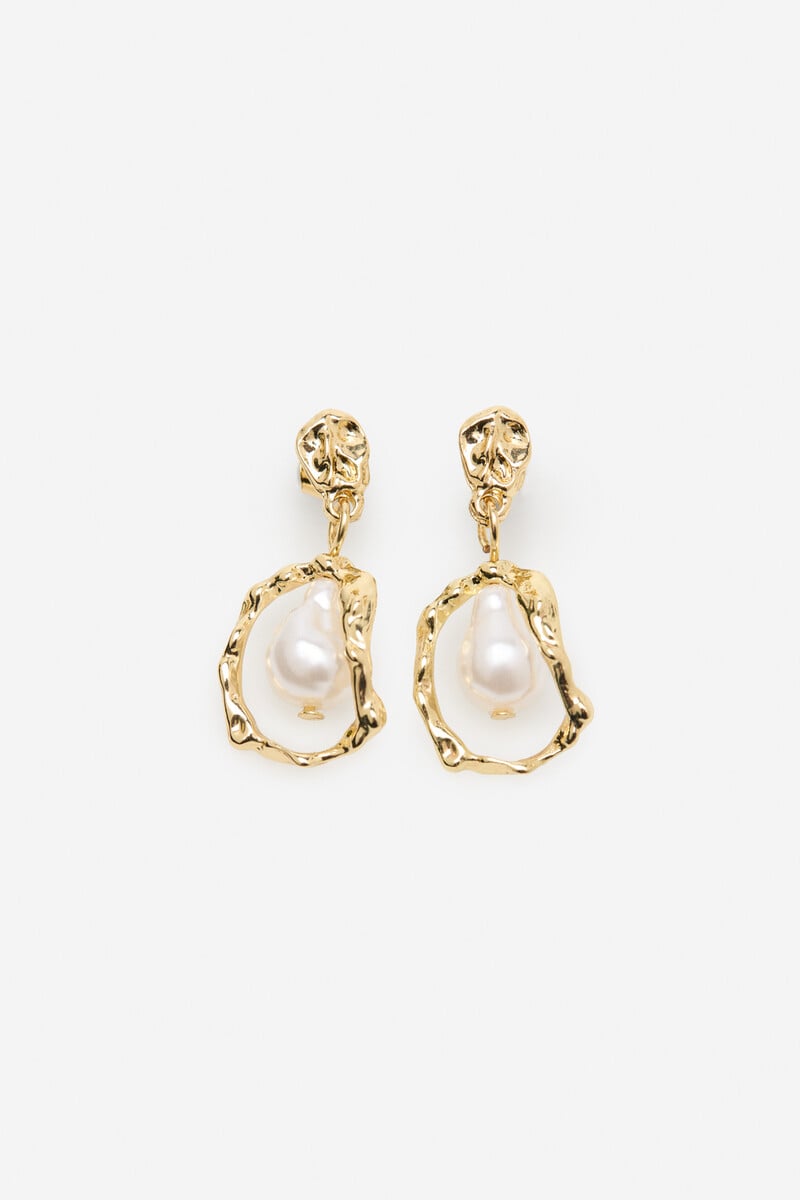 Cortefiel Pendientes ostra