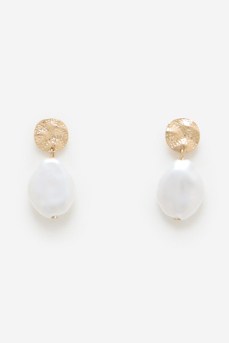 Cortefiel Pendientes perla
