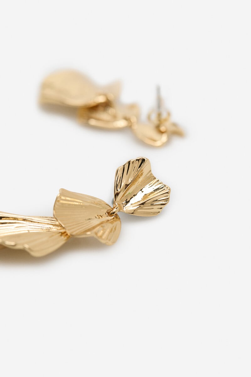 Cortefiel Pendientes Triple Concha