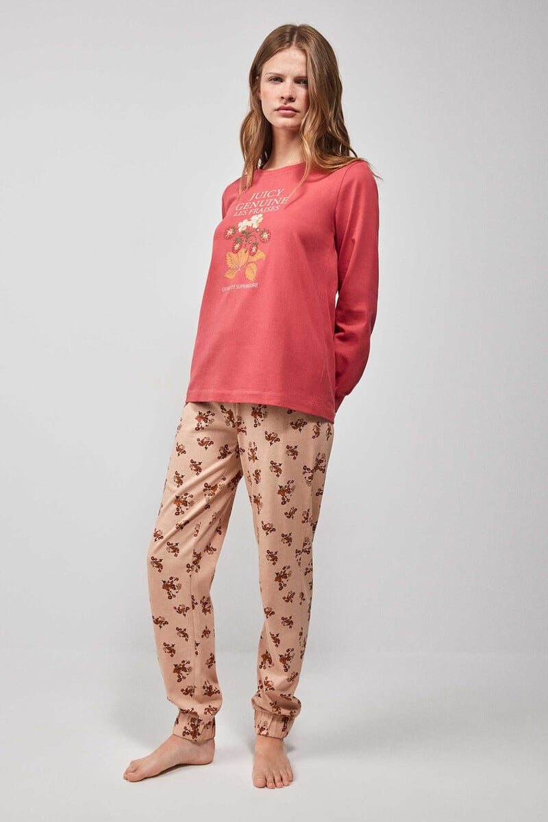 Cortefiel Pijama Estampado Algodón