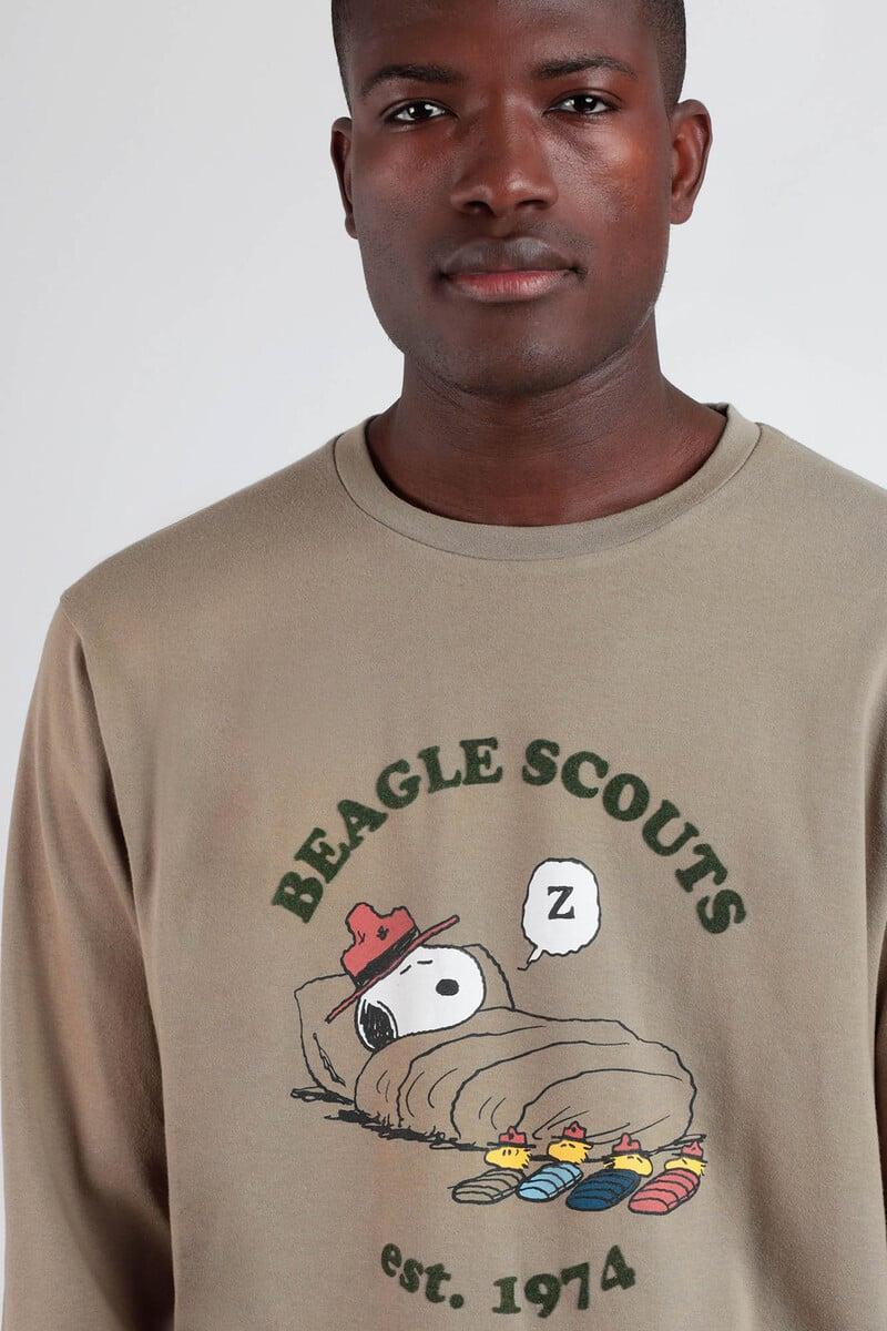 Cortefiel Pijama Hombre Beagle Scouts Snoopy