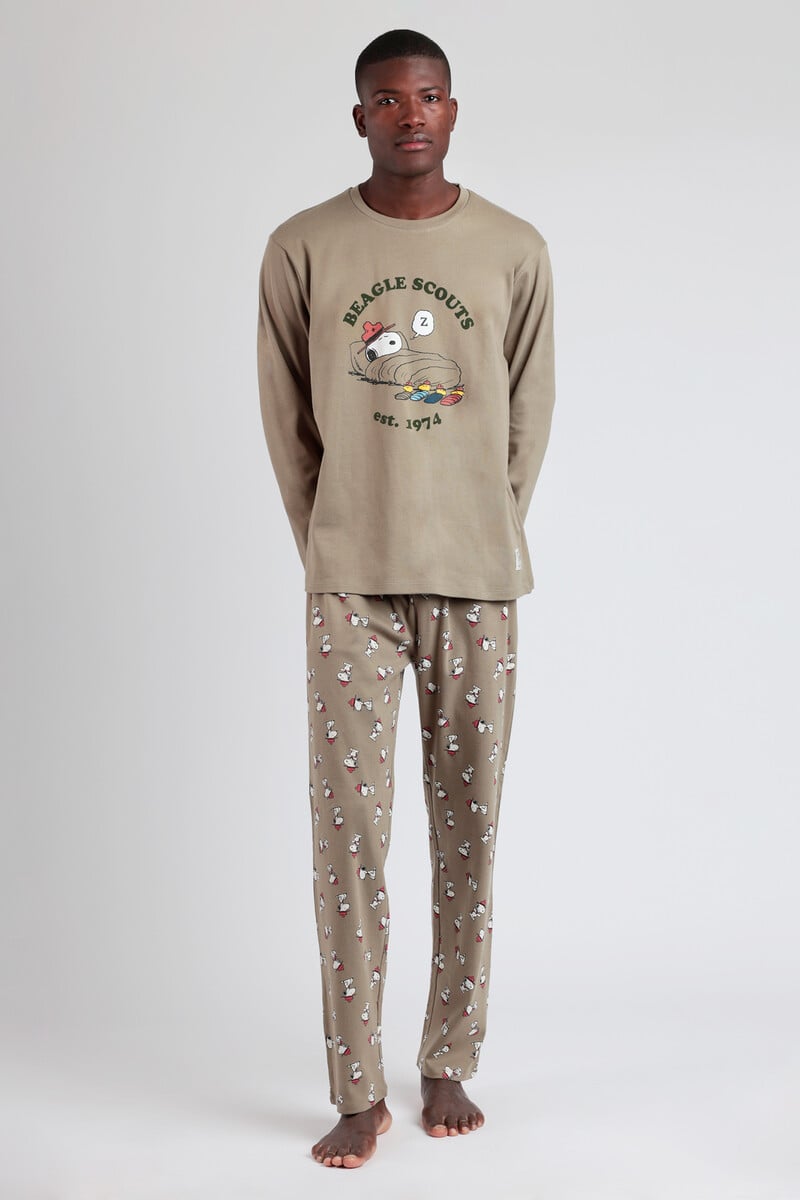Cortefiel Pijama Hombre Beagle Scouts Snoopy
