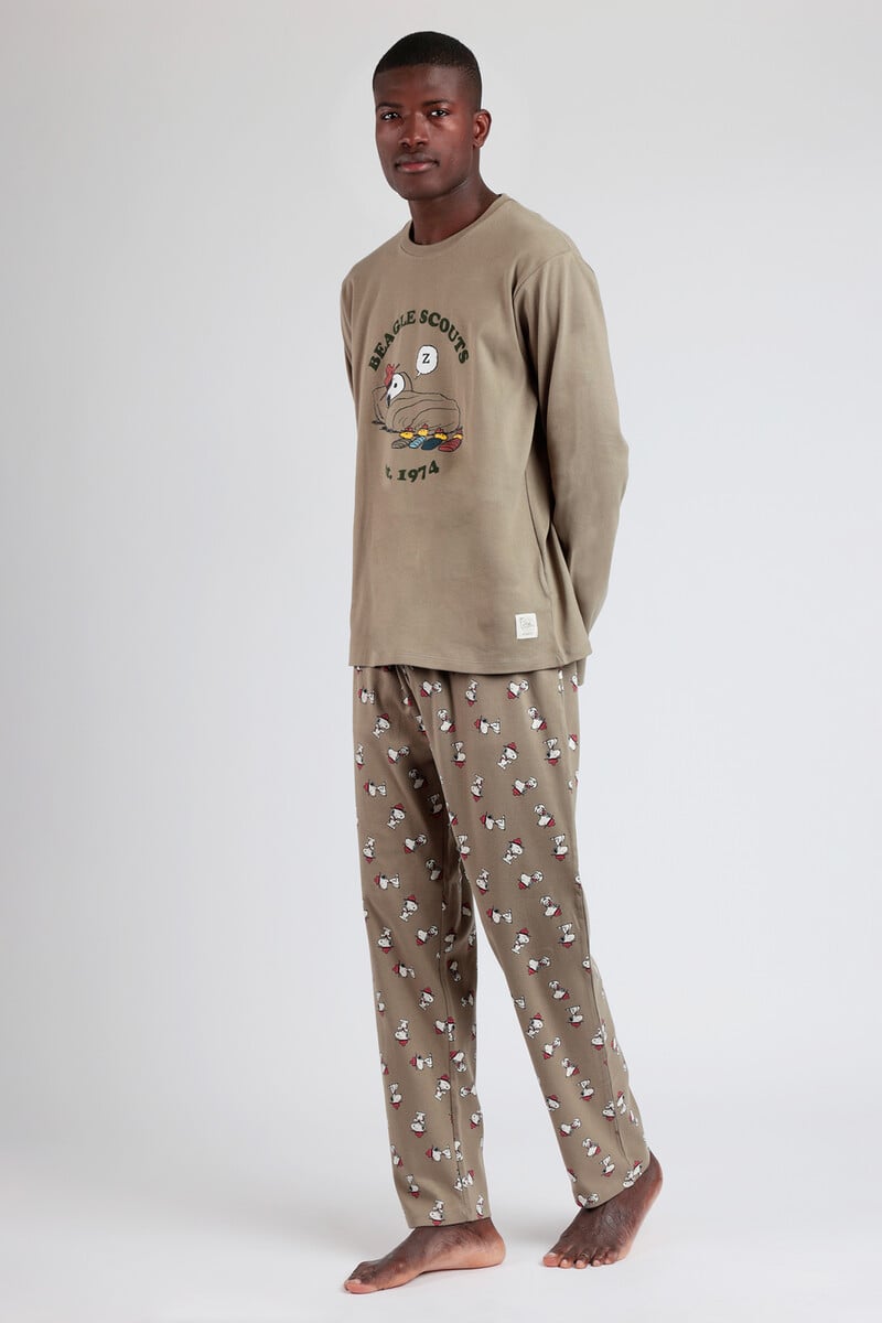 Cortefiel Pijama Hombre Beagle Scouts Snoopy