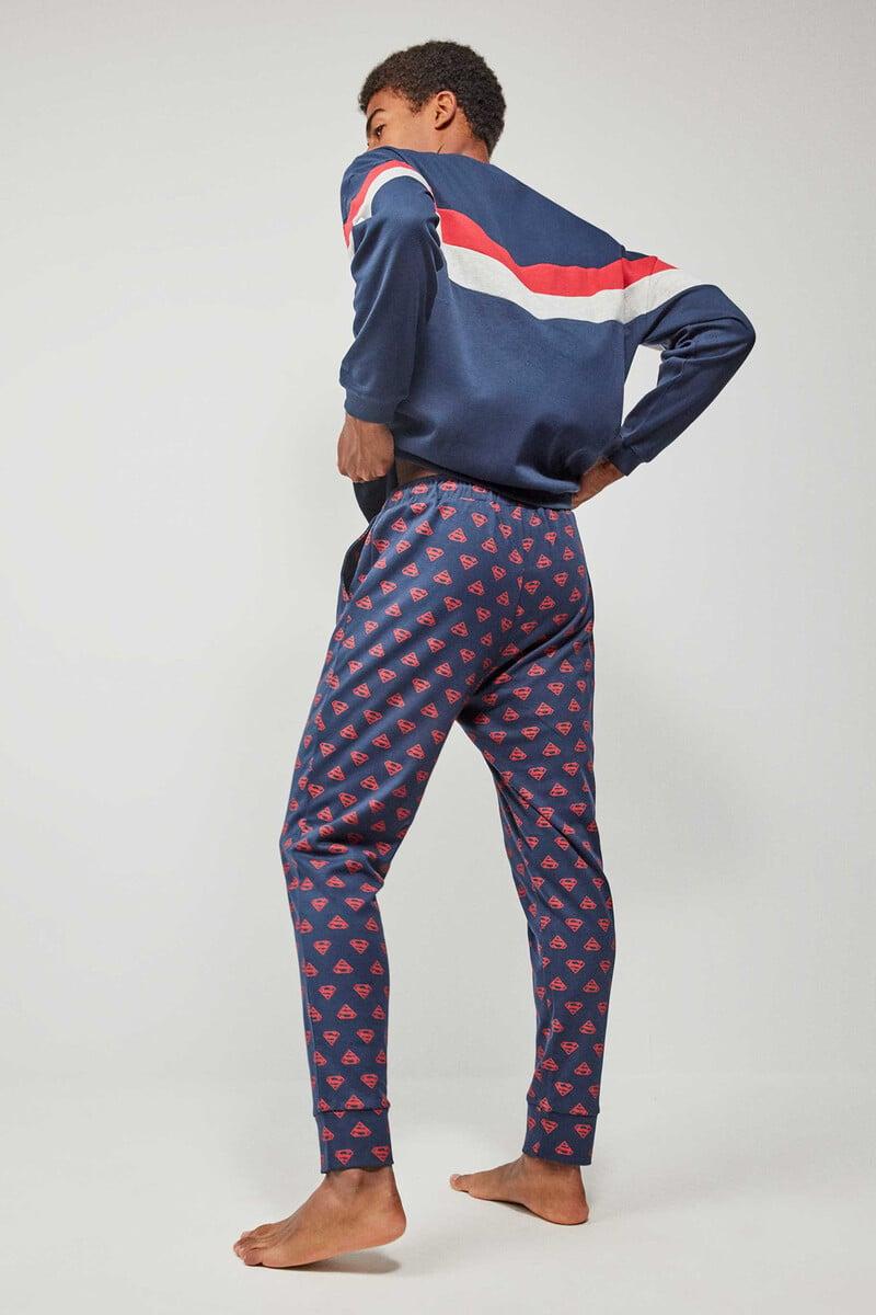 Cortefiel Pijama Largo De Hombre Super Man