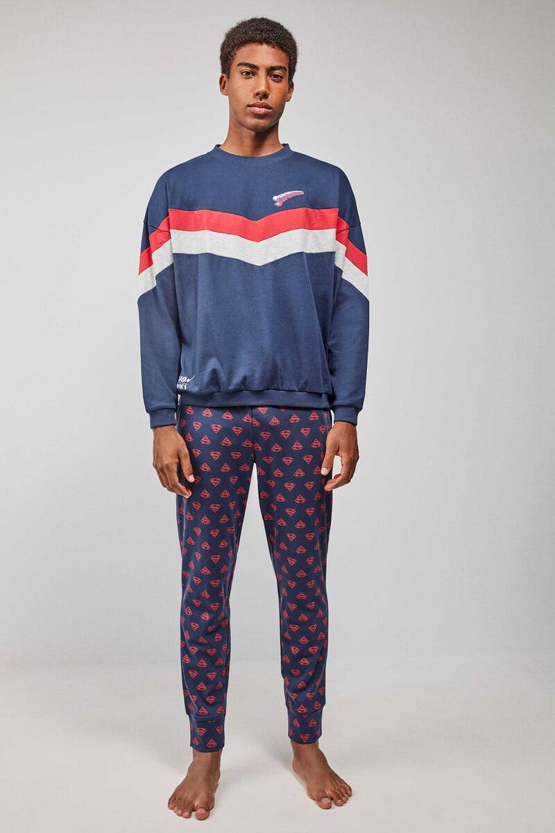 Cortefiel Pijama largo de hombre Super Man