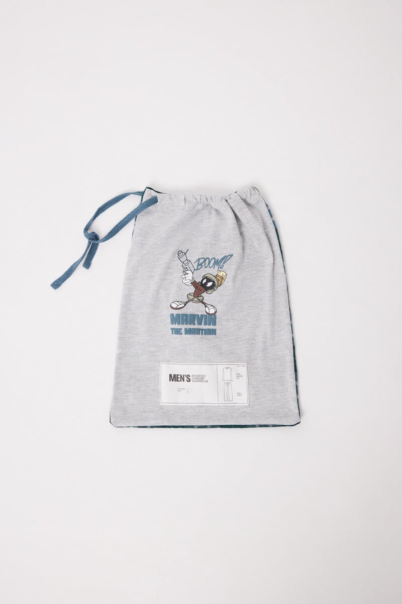 Cortefiel Pijama Largo Hombre 100% Algodón "Marvin"