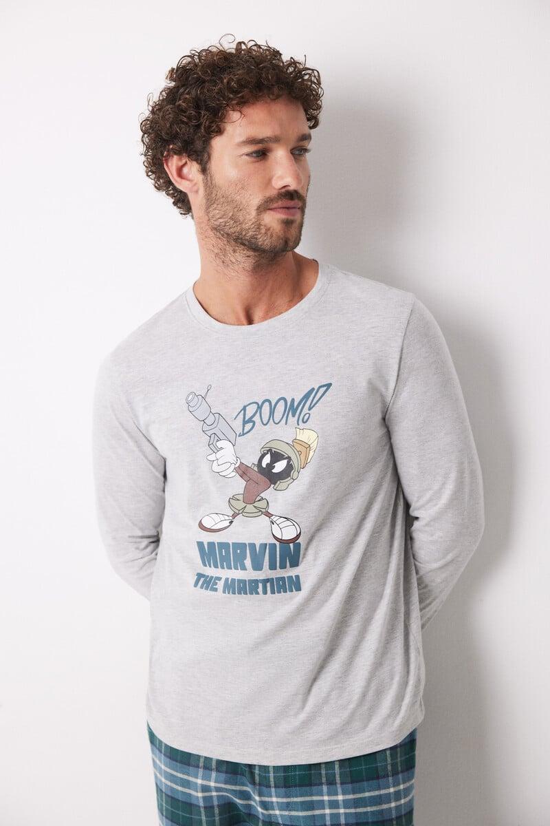 Cortefiel Pijama Largo Hombre 100% Algodón "Marvin"