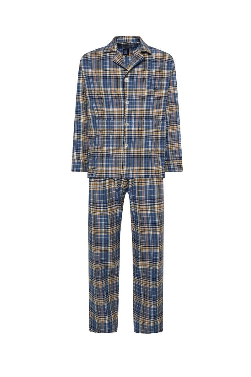 Cortefiel Pijama largo hombre azul