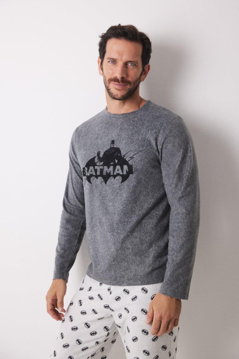 Cortefiel Pijama Largo Hombre Polar "Batman"