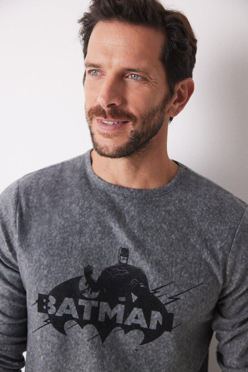 Cortefiel Pijama largo hombre polar "Batman"