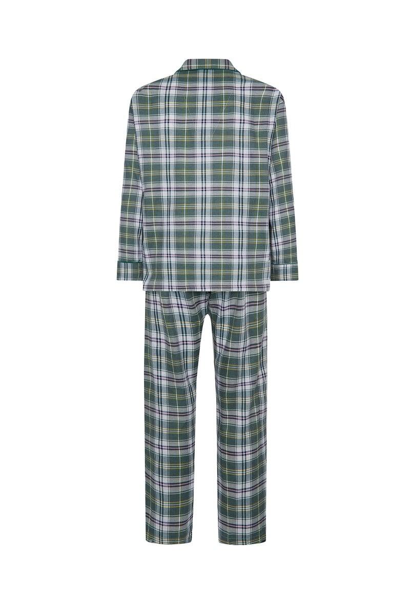 Cortefiel Pijama Largo Hombre Verde