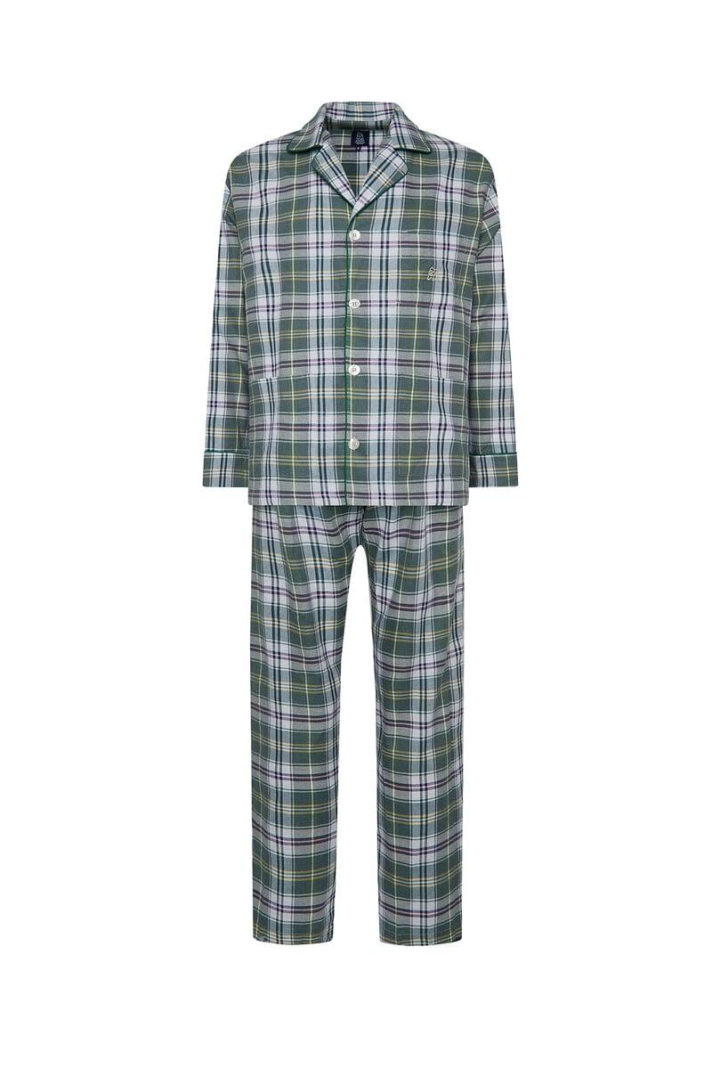 Cortefiel Pijama largo hombre verde