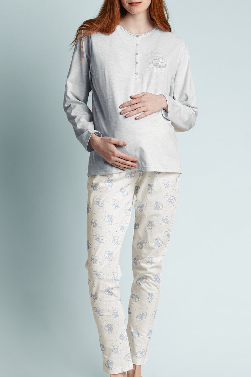 Cortefiel Pijama Largo Premamá Dumbo