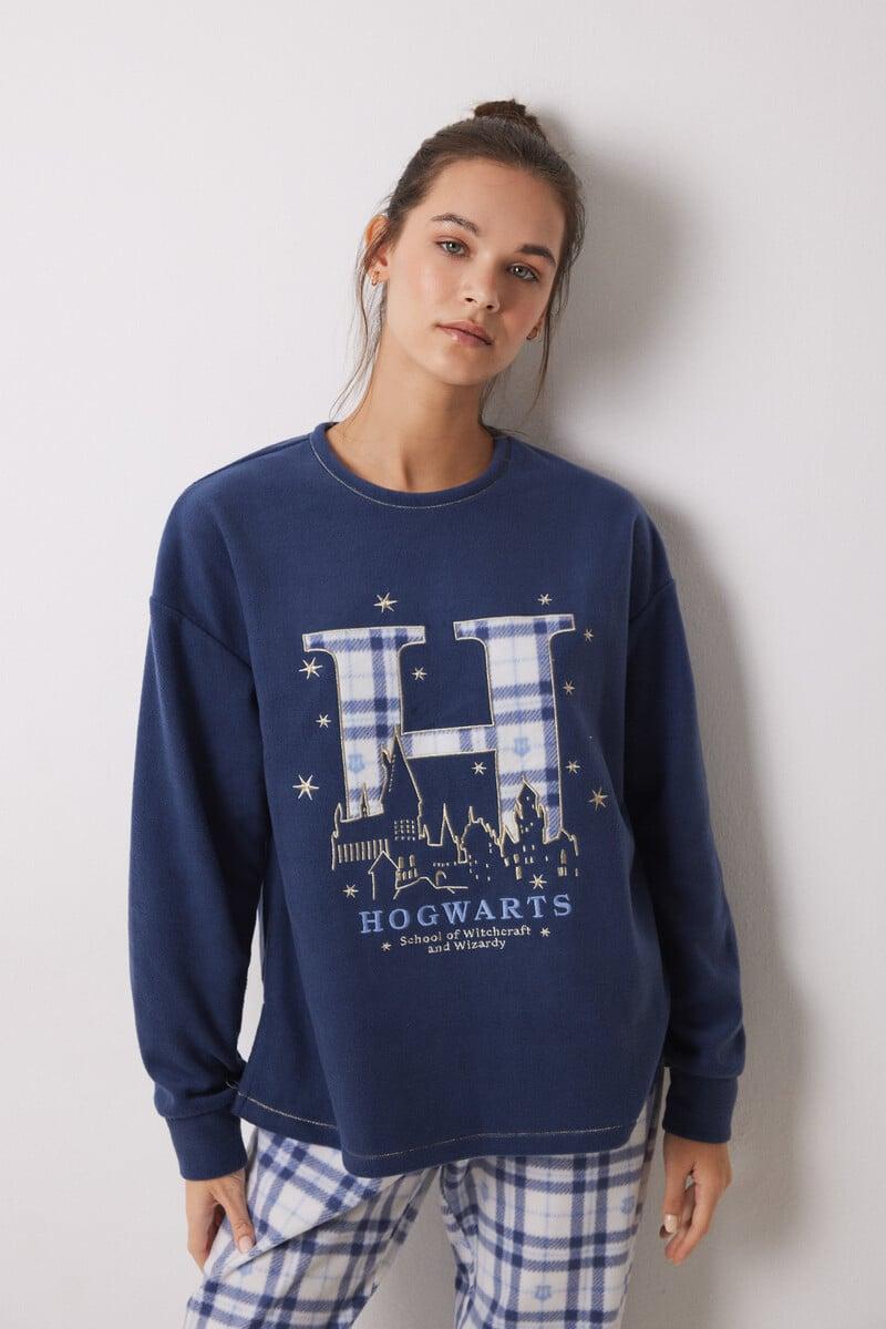 Cortefiel Pijama Polar Cuadros Harry Potter