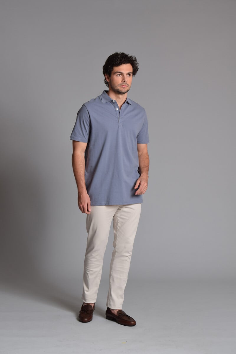 Cortefiel Polo Algodón Lavado
