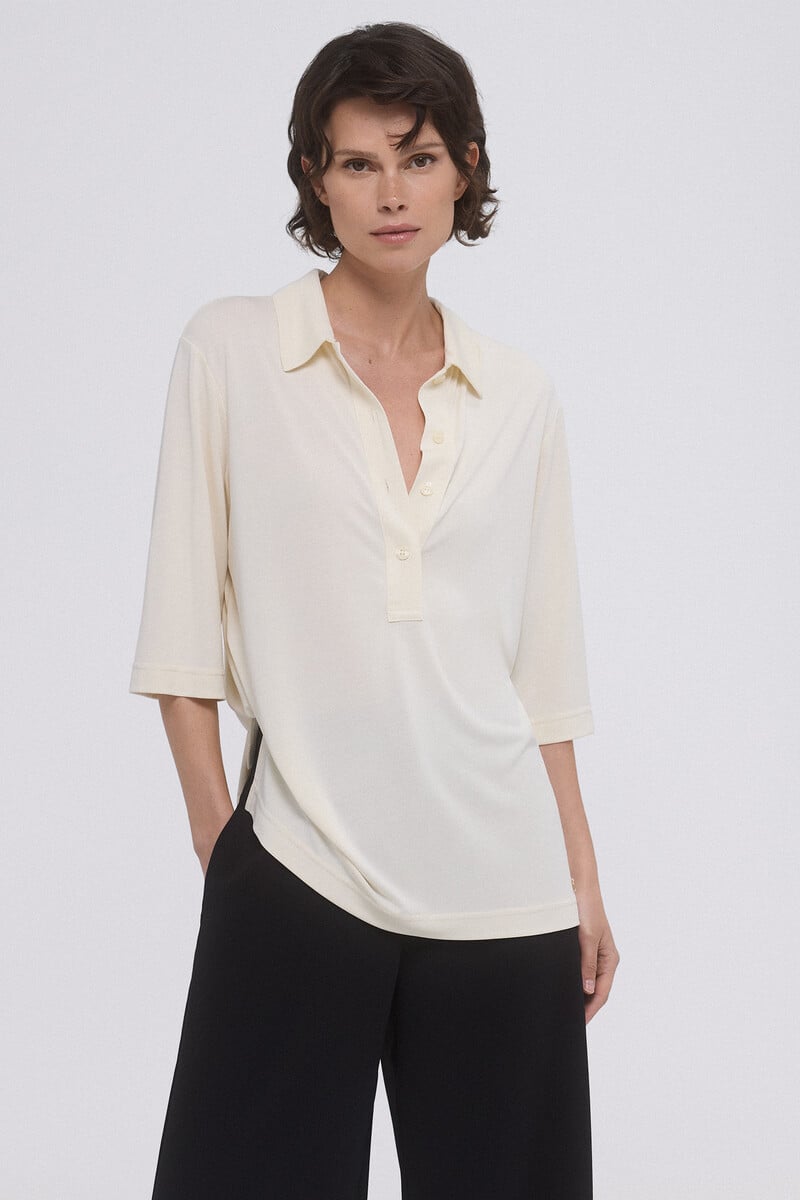 Cortefiel Polo Amplio