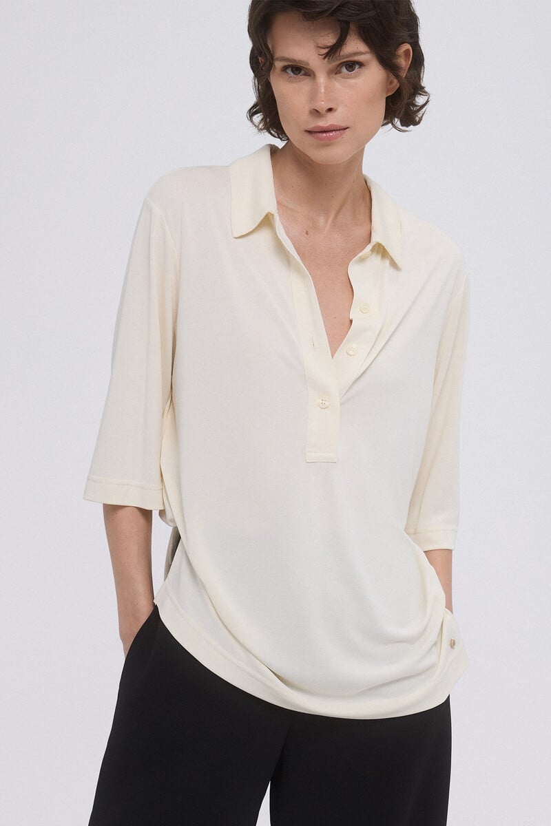 Cortefiel Polo Amplio