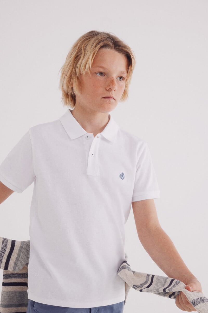 Cortefiel Polo Basico Niño
