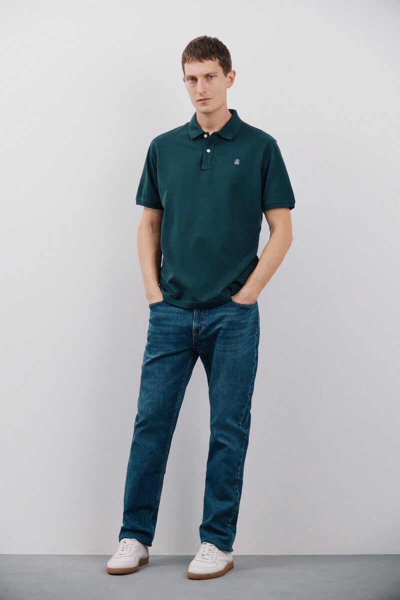 Cortefiel Polo Básico Piqué