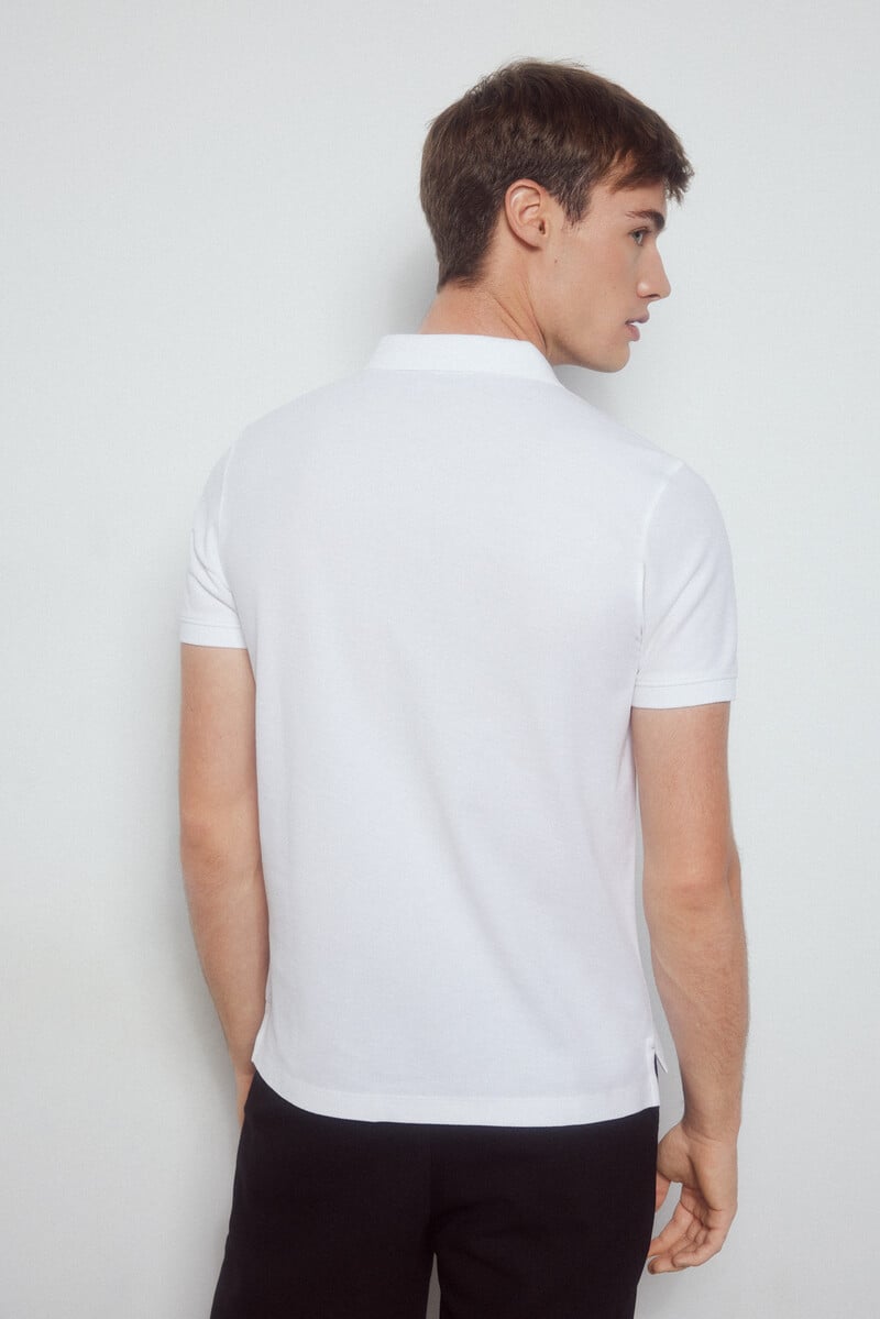 Cortefiel Polo Básico Slim