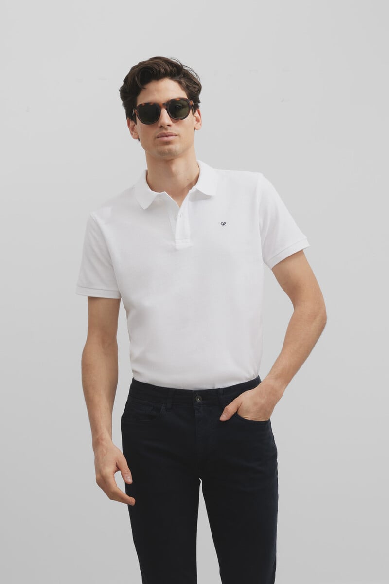 Cortefiel Polo Clasico Liso