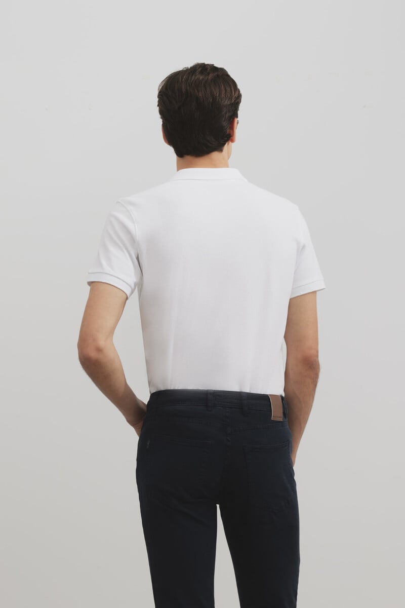 Cortefiel Polo Clasico Liso