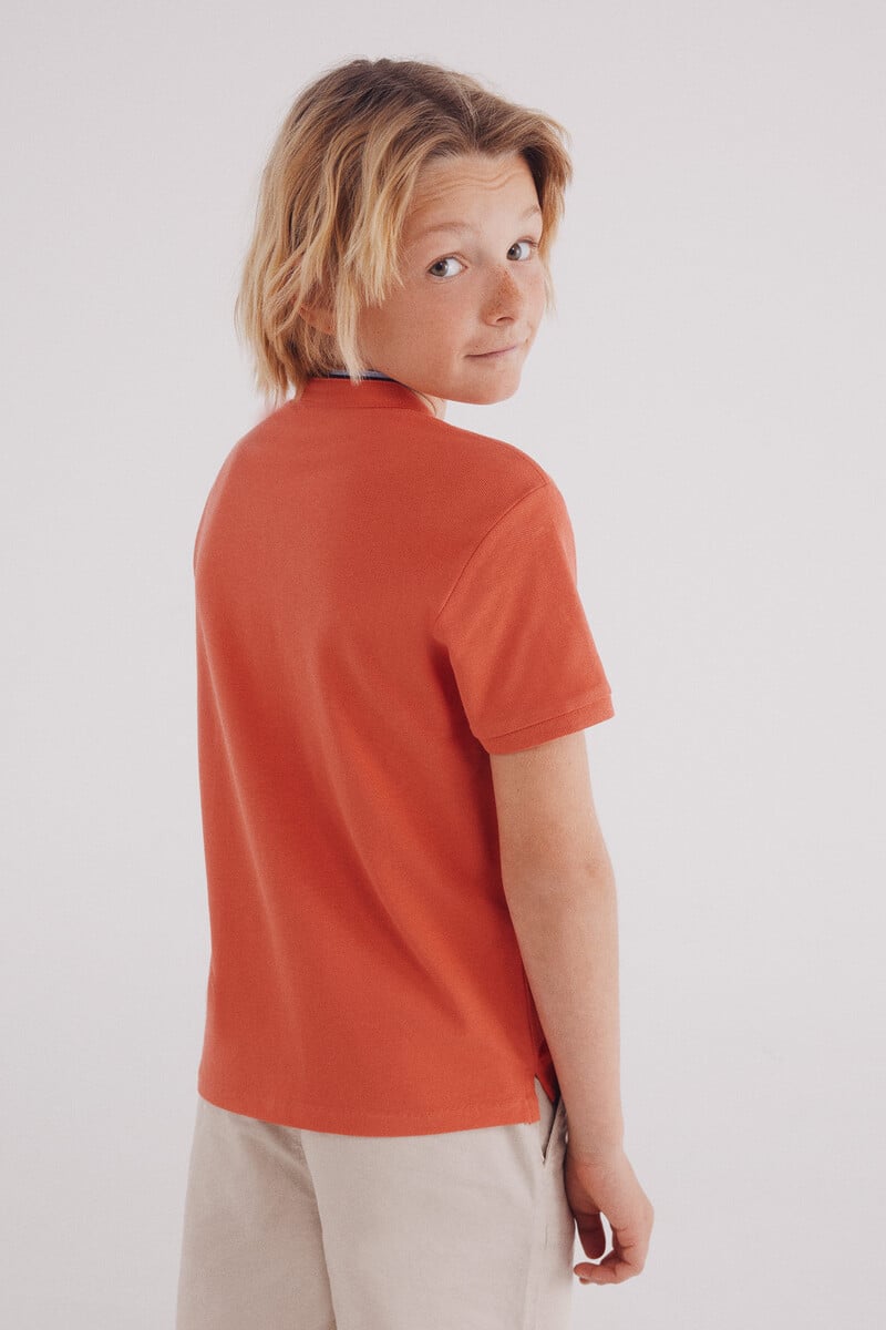 Cortefiel Polo Cuello Mao Niño